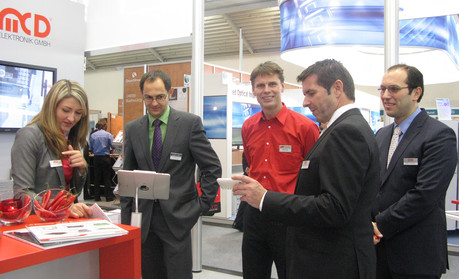 Messestand Electronica München 2010