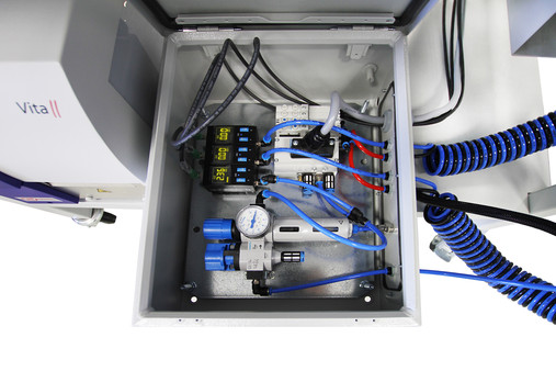 Pressure Station with Filter Regulator, Valve Terminals and Pressure Sensors