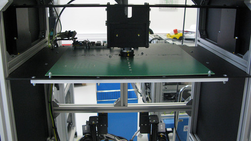 Three Cameras for Optical Testing