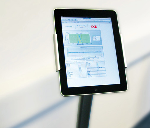 It is possbile to access the measurement data from any web-enabled device